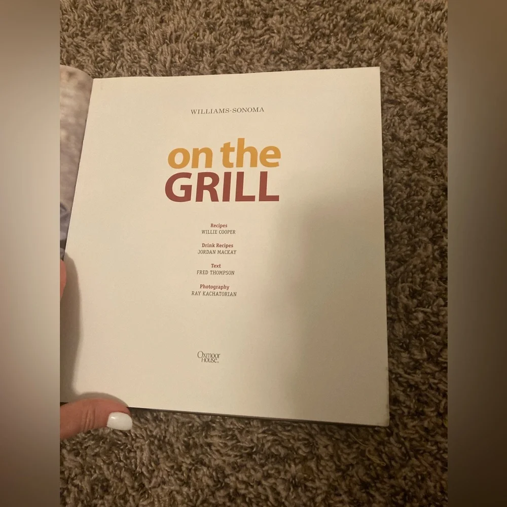 Williams Sonoma On the Grill Book